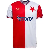 Castore Slavia Prag Hjemmebanetrøje 2026/27 - , størrelse Medium
