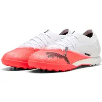 Puma ULTRA NITRO 7 PRO CAGE TT Football Boots Unisex, Women, Ultra Red/Black/White, 44.5