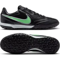 Nike Tiempo Ligera Pro TF Shadow - Sort/Grøn - Turf (TF), størrelse 42
