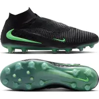 Nike Phantom 6 Elite High Cut AG-PRO Shadow - Sort/Grøn - Kunstgræs (AG), størrelse 44½
