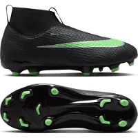 Nike Mercurial Superfly 11 Academy MG Shadow - Sort/Grøn Børn, størrelse 33