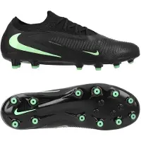 Nike Phantom 6 Pro Low Cut AG-PRO Shadow - Sort/Grøn - Kunstgræs (AG), størrelse 38