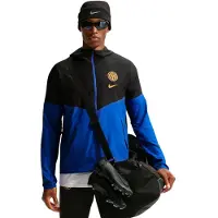 Nike Inter Træningsjakke NSW City Side - Sort/Blå/Guld - , størrelse Large