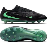 Nike Phantom 6 Elite Low Cut AG-PRO Shadow - Sort/Grøn - Kunstgræs (AG), størrelse 40½