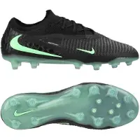 Nike Phantom 6 Elite Low Cut AG-PRO Shadow - Sort/Grøn - Kunstgræs (AG), størrelse 36½