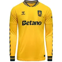 Hummel Brøndby IF Hjemmebanetrøje 2026/27 Børn Lange Ærmer - , størrelse 128 cm