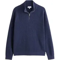 Next Pullover 'Essential' mørkeblå