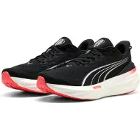 Puma ForeverRun NITRO 3 Running Shoes Men, Men, Black/Ultra Red, 40.5