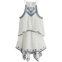 Next Jumpsuit lyseblå / mørkeblå / hvid