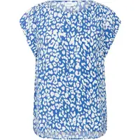 Saint tropez Bluse 'BlancaSZ' azur / hvid