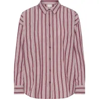 Ichi Bluse 'IHFLUCA' gammelrosa / bordeaux / offwhite