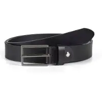 Howard London Bælte 'Leather Belt Henry Black' sort