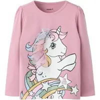 Name it Bluser & t-shirts 'NMFJOLLA' mint / lysviolet / lyserød / hvid