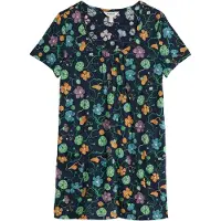 Seasalt Cornwall Bluse 'Busy Lizzy' mørkeblå / blandingsfarvet