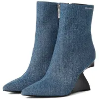 Karl Lagerfeld Støvler 'WAVERELY' blue denim