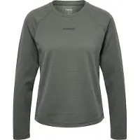 Hummel Funktionsbluse grå
