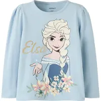 Name it Bluse - Frozen - NmfJala - Subdued Blue - - 6 år (116) - Bluse