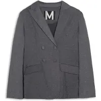 Lola Casademunt Blazer antracit / perlehvid
