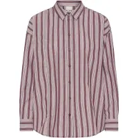 Ichi Bluse 'IHFLUCA' gammelrosa / bordeaux / offwhite