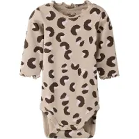 Name it Sparkedragt/Body 'NBFLANA' ecru / mørkebrun / taupe