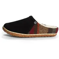 Minnetonka Pantoletter 'Tahoe' brun / orange / rød / sort
