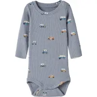 Name it Body l/æ - Rib/Modal - NbmOttoman - Tradewinds - - 62 - Body L/Æ