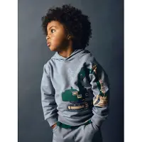 Name it Sweatshirt 'NMMNERO' natblå / dueblå / honning / grøn