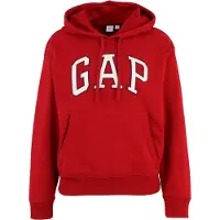 Gap Sweatshirt 'HERITAGE' brandrød / hvid