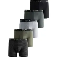 Next Boksershorts grå / khaki / jade / sort