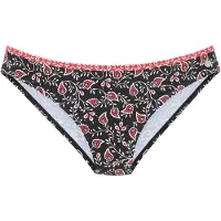 LASCANA Bikinitrusse melon / sort / hvid