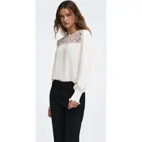 ONLY Bluse 'ONLMette' naturhvid