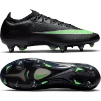 Nike Mercurial Vapor 17 Elite SG-PRO Shadow - Sort/Grøn - Soft Ground (SG), størrelse 40½