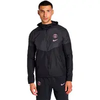 Nike Paris Saint-Germain Træningsjakke NSW City Side - Sort/Grå/Pink - , størrelse Large
