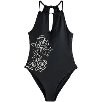 Ted Baker Badedragt sort / hvid