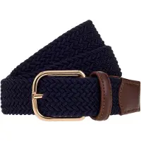 Vanzetti Bælte navy / brun