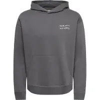 Only & Sons Sweatshirt 'ONSTROY' stone / hvid