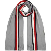 Tommy Hilfiger Sjal 'RASHELLE' marin / grå / rød / hvid