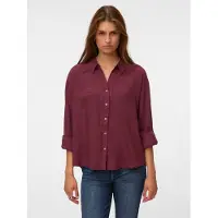 Vero Moda Bluse 'VMAURA' burgunder