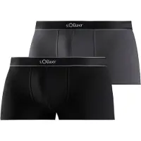 s.Oliver Boksershorts grå / sort / hvid