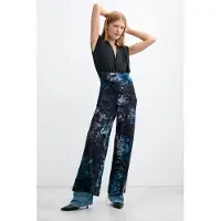 Desigual Jumpsuit blå / natblå / mørkelilla / hvid