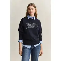 Gant Sweatshirt mørkeblå / hvid