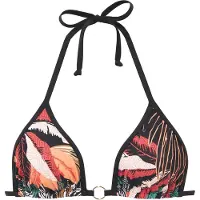 Sunseeker Bikinioverdel mørkegrøn / abrikos / sort / hvid