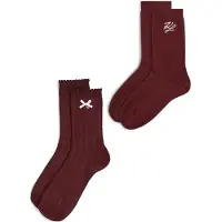 Karl Lagerfeld Sokker 'Autograph' bordeaux