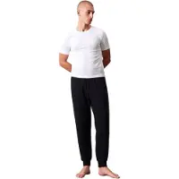 Lyle & Scott Pyjamas lang 'Ward' sort / hvid