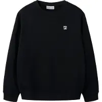 Name it Sweatshirt - Noos - NkmFlo - Sort - - 5 år (110) - Sweatshirt