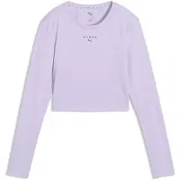 Puma x HYROX PWRMODE Cropped Long Sleeve Tee Women, Clothing, Light Lavender, XL