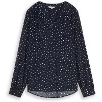 Tom Tailor Bluse navy / hvid
