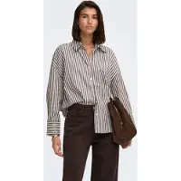 ONLY Bluse 'JDYVESPER' choko / hvid