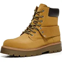 Bershka Snørestøvler camel / choko