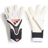 Adidas Målmandshandske Predator Pro Hybrid Chaos vs Control - Hvid/Sort/Pink, størrelse 7